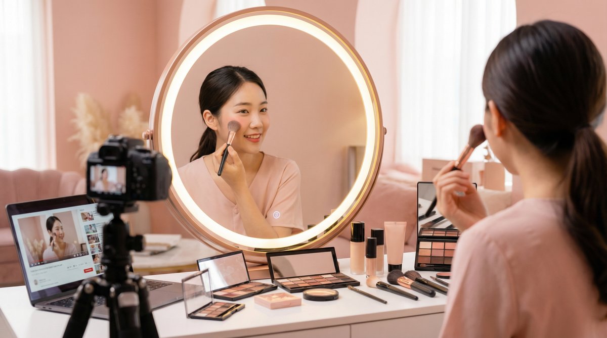 萝莉岛美妆视频教程